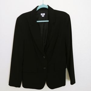 Women's Blazer Worthington Plus Size 18 Black